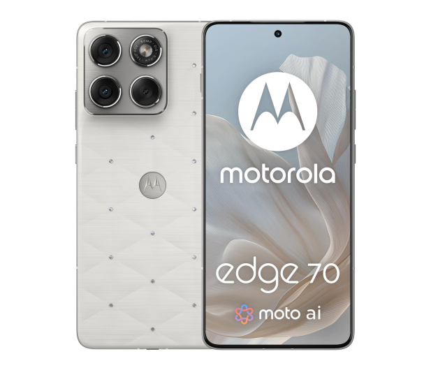 Motorola edge 70 5G 12/512GB Cloud Dancer Swarovski + Moto Buds Loop - 1598219 - zdjęcie 3